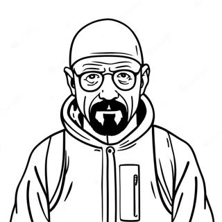 Walter White In Hazmat Suit Coloring Page 33564-26862