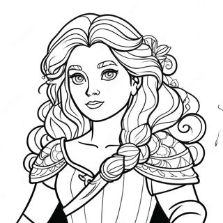 Merida Coloring Pages