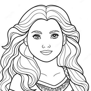 Merida Coloring Page 3356-2719