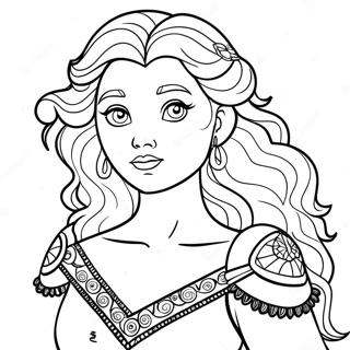 Merida Coloring Page 3356-2720