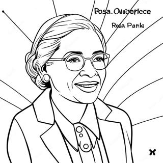 Rosa Parks Inspirational Quote Coloring Page 33573-26866