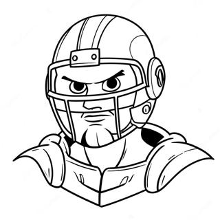 Tennessee Titans Mascot Coloring Page 33594-26889