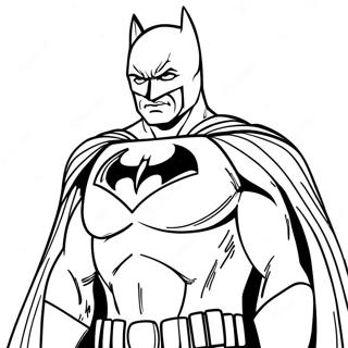 Batman In Dark Knight Costume Coloring Page 33624-26914