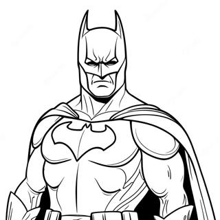 Batman In Dark Knight Costume Coloring Page 33624-26916