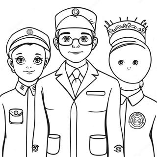 Odd Squad Coloring Page 33633-26917