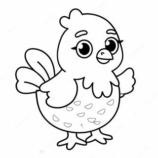 Little Red Hen Coloring Page 33653-26933