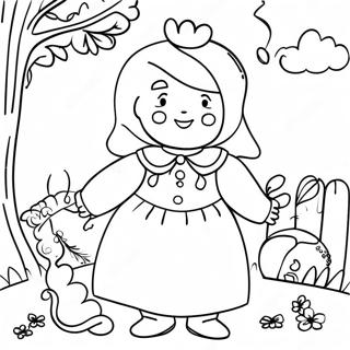 Nursery Rhyme Coloring Page 33693-26962