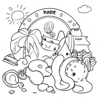 7 Habits Coloring Pages