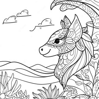 Gentle Breeze Coloring Page 33804-27060