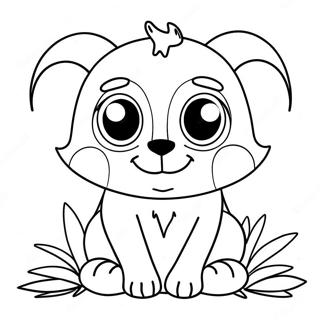 Funny Animal Coloring Page 33833-27080