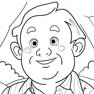 Funny Jumbo Josh Coloring Page 33884-27123