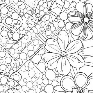 Polka Dot Patterns Coloring Page 33893-27126