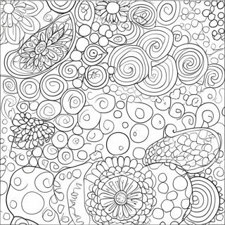 Polka Dot Patterns Coloring Page 33893-27127