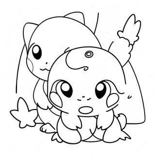 Cute Pokemon Coloring Page 33913-27145