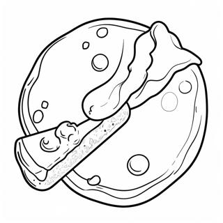 Chocolate Chip Cookie Coloring Page 33923-27156