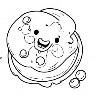 Delicious Chocolate Chip Cookie Coloring Page 33924-27152