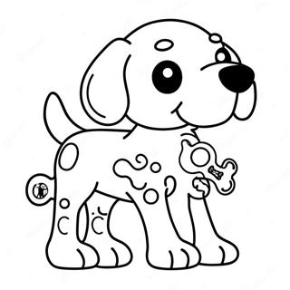 Dog Bone Coloring Page 33963-27187