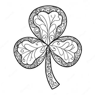 Shamrock Coloring Page 3396-2760