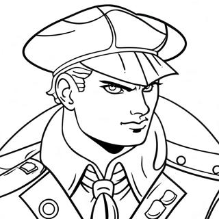 Jjba Coloring Pages