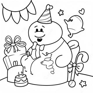 Happy Birthday Uncle Coloring Pages