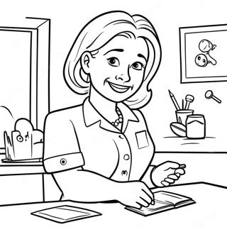 Martha Speaks Coloring Page 34013-27219