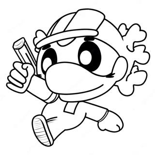 Smg4 Coloring Page 34023-27230