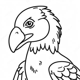 Vulture Coloring Pages