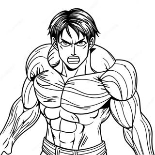 Eren Titan Transforming Coloring Page 34093-27283