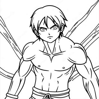 Eren Yeager In Titan Form Coloring Page 34094-27291