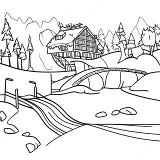 Great Wolf Lodge Water Park Adventure Coloring Page 34144-27328