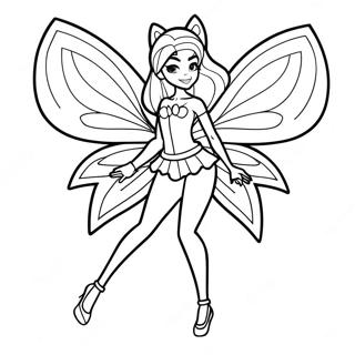 Bloom Winx Club Coloring Page 34173-27350