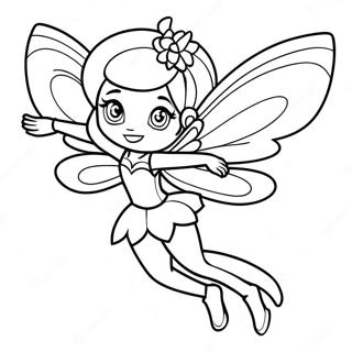 Bloom Winx Club Fairy In Flight Coloring Page 34174-27353