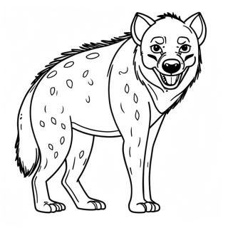 Hyena Coloring Page 34183-27359