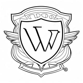 Warner Bros Logo Coloring Page 34193-27366