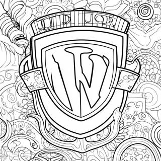 Warner Bros Logo Coloring Page 34193-27367