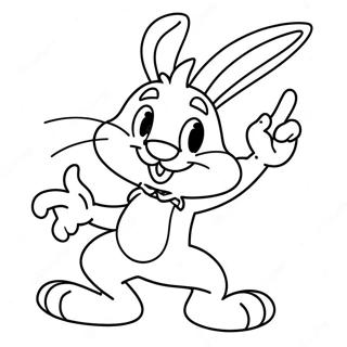 Bugs Bunny In Funny Costume Coloring Page 34194-27377