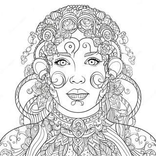 Intricate Tracing For Adults Coloring Page 34204-27374