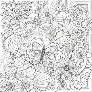 Intricate Tracing For Adults Coloring Page 34204-27375