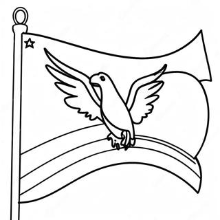 Ecuador Flag Coloring Page 34223-27391