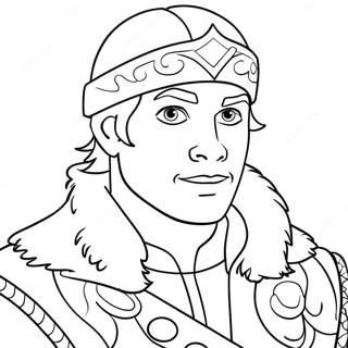 Kristoff Coloring Page 34243-27405