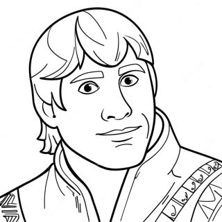 Kristoff Coloring Page 34243-27406