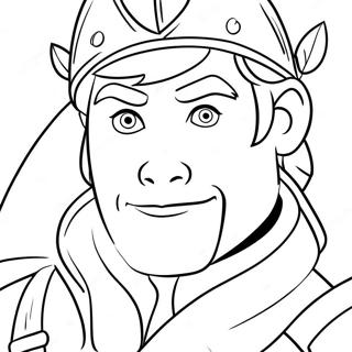 Kristoff Coloring Page 34243-27407