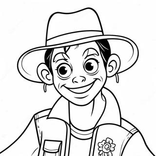 Addison Disney Zombies Coloring Pages