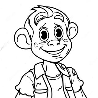 Addison Disney Zombies Coloring Page 34253-27415