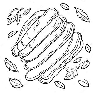 Bacon Coloring Page 34273-27433