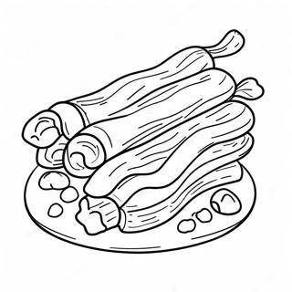 Bacon Coloring Page 34273-27435