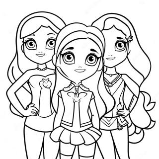 Lolirock Coloring Page 34303-27453