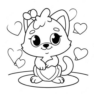 Bluey Valentine S Day Coloring Page 34313-27459