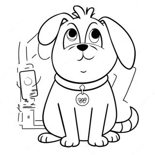 Secret Life Of Pets Coloring Pages