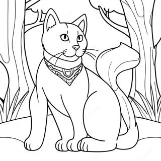 Brave Mates Warrior Cats Coloring Page 34344-27485